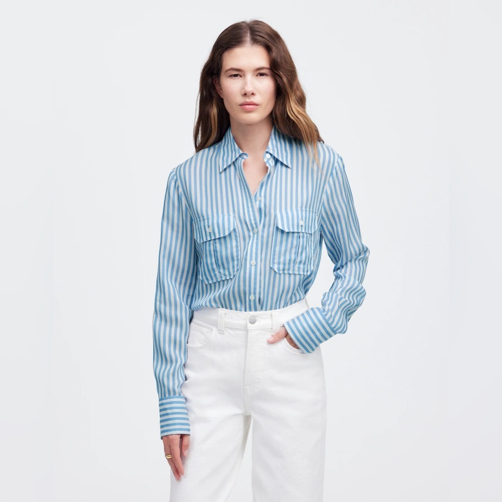 🏷️ Madewell Utility-Pocket Button-Up Shirt